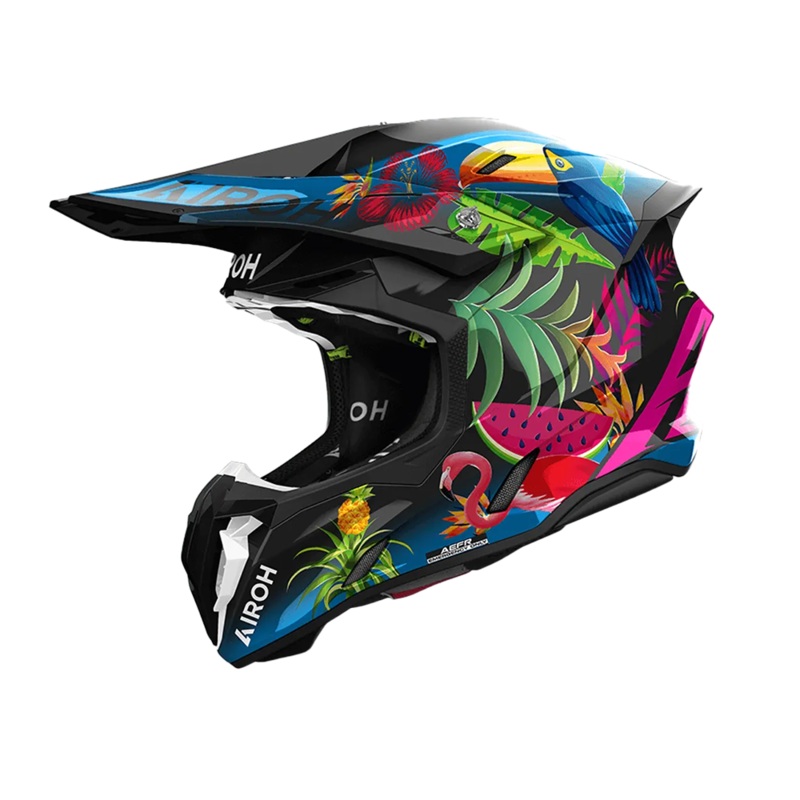 Airoh Twist 3.0 Helmet – Amazonia Gloss S