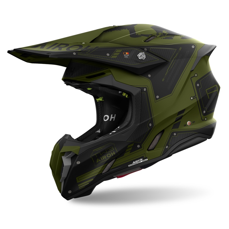Airoh Twist 3.0 Helmet – Military Matt S