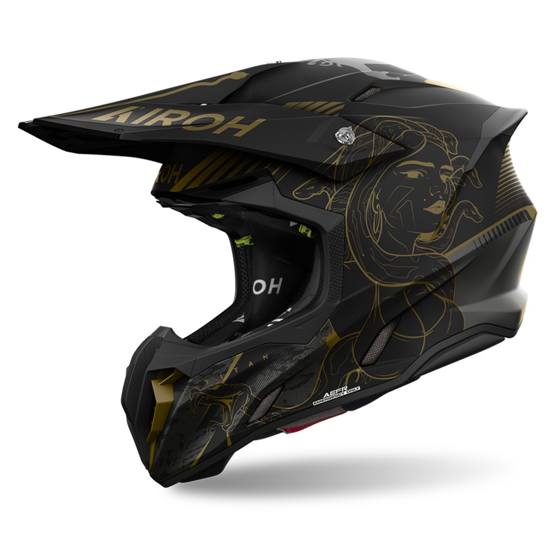 Airoh Twist 3.0 Helmet – Titan Matt S