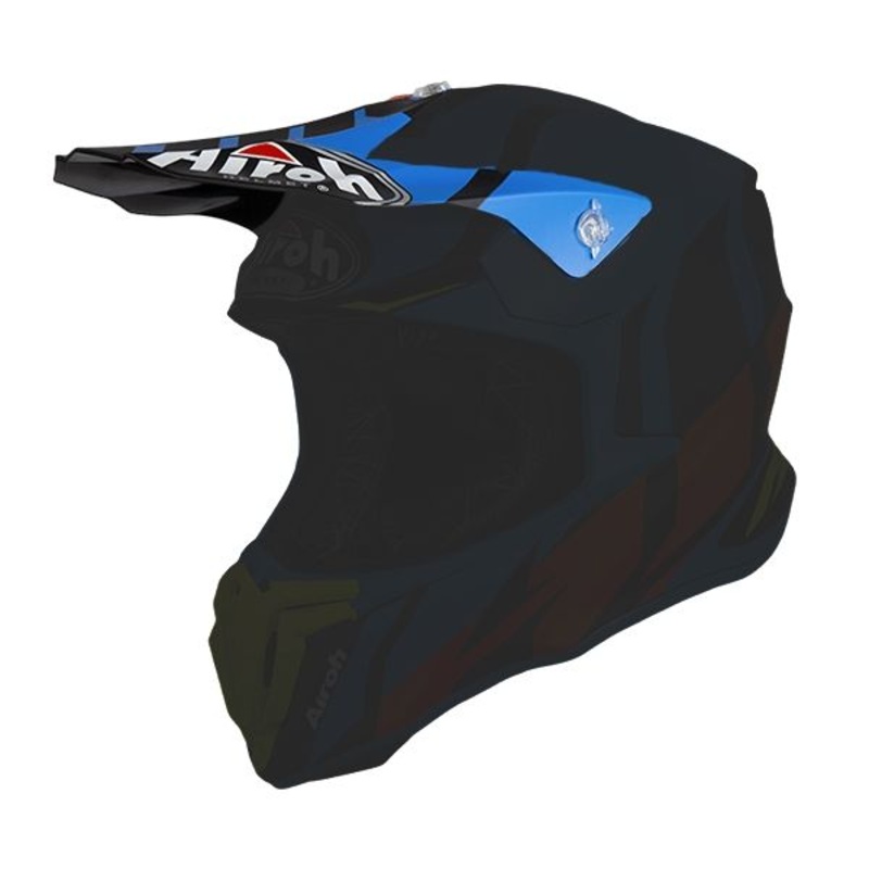 Airoh Twist Great Replacement Peak – Blue Matt