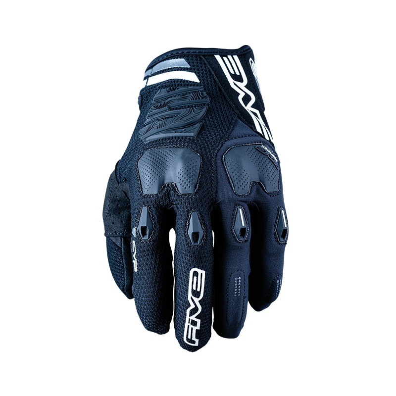 Five E2 Enduro Motorcycle Gloves – Black S
