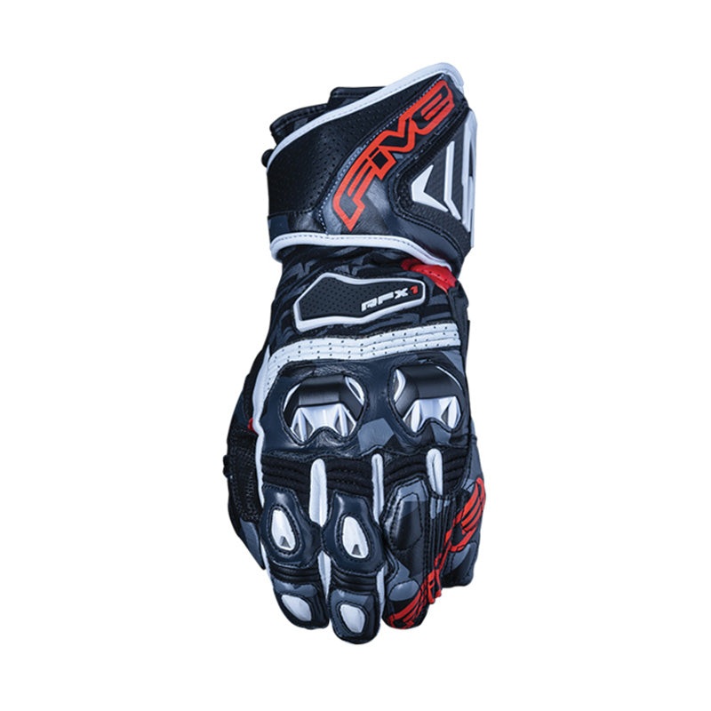 Five RFX-1 Motorcycle Gloves – Replica/Red S