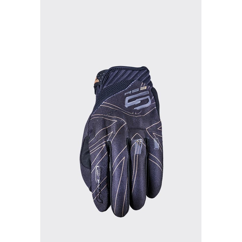Five Rs-3 Evo Gloves – Black/Gold S