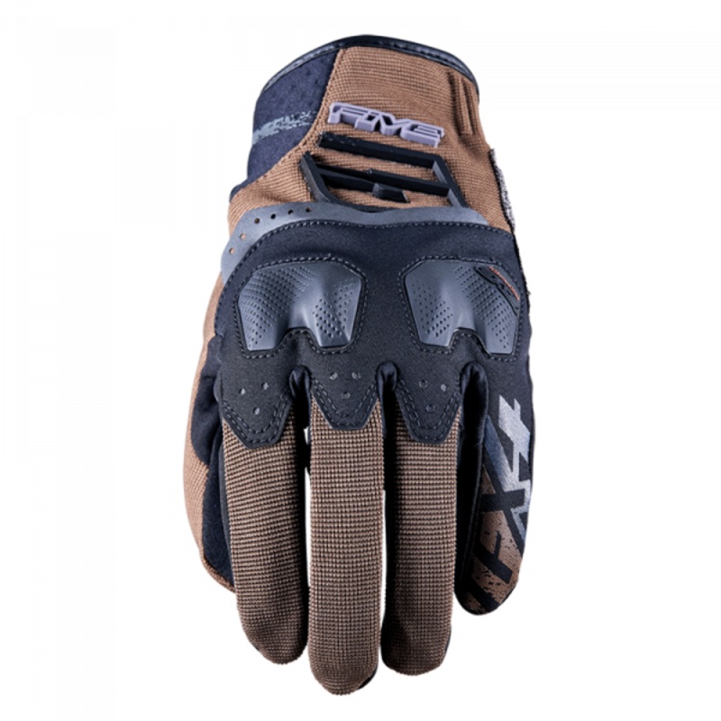 Five TFX-4 W/R Adventure Gloves – Brown S