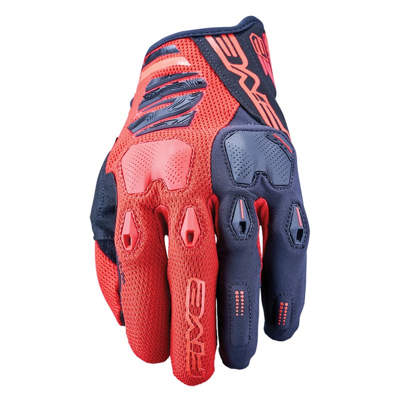 Five E2 Enduro Gloves – Black/Red S