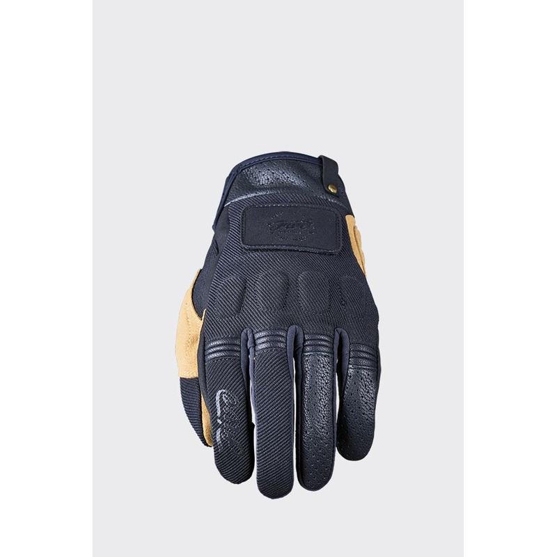 Five Scrambler Gloves – Black/Tan S