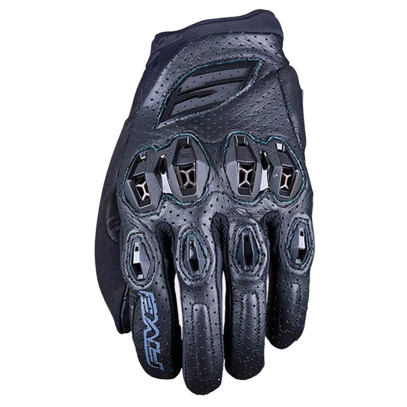 Five Stunt Evo 2 Leather Gloves – Black S