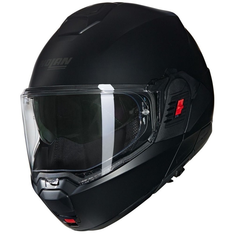 Nolan N120-1 Flip Over Classico Helmet – Flat Black XS