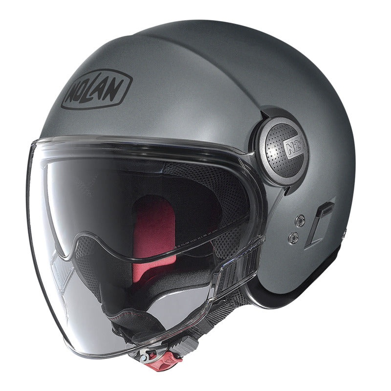 Nolan N21 Visor For Open Face Classic Helmet – Flat Grey XS
