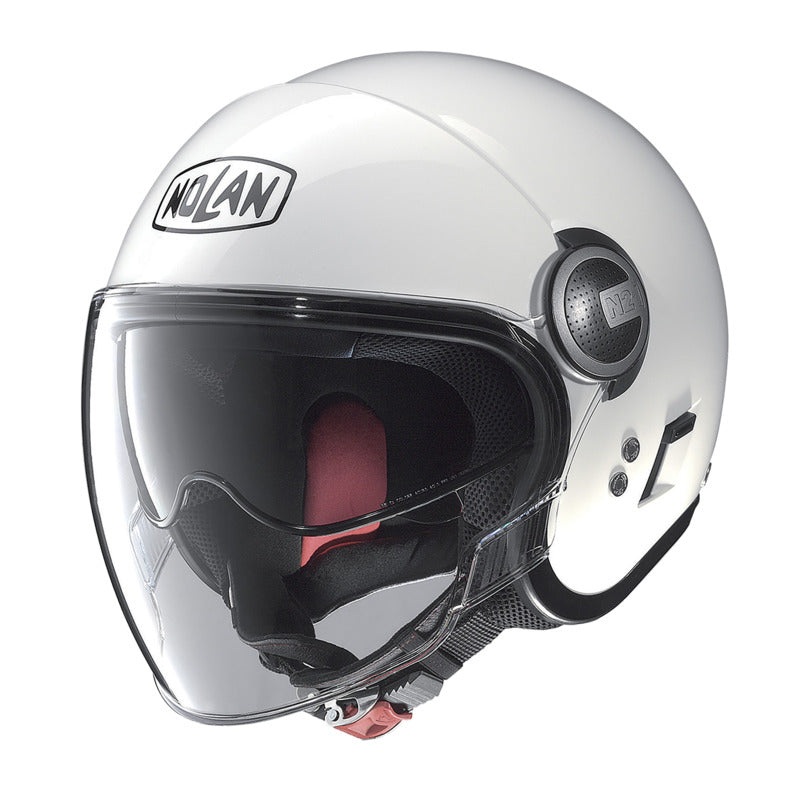 Nolan N21 Visor For Open Face Classic Helmet – Metal White XS