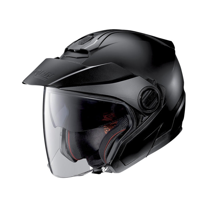 Nolan N40-5 Open Face + Peak Classic Helmet – Flat Black XS