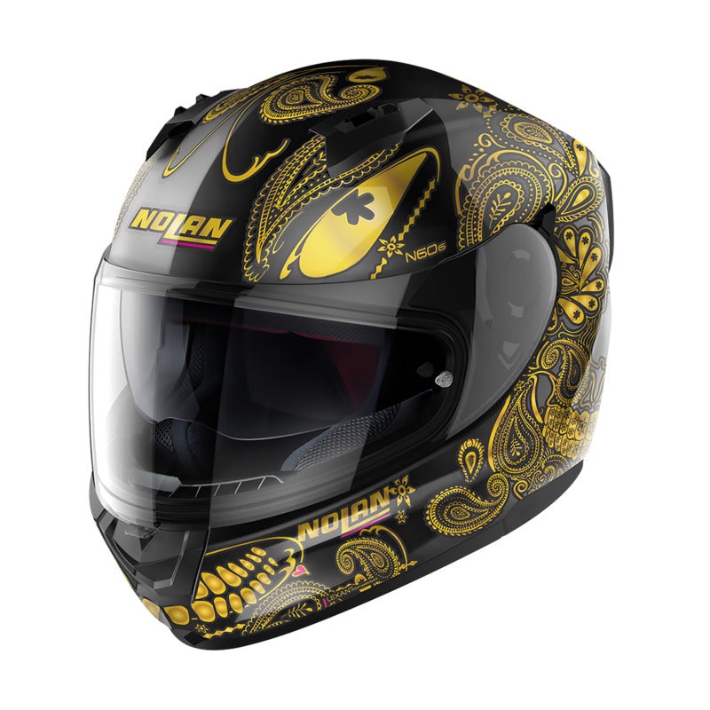 Nolan N60-6 Full Face Ritual Helmet – Black/Gold XS