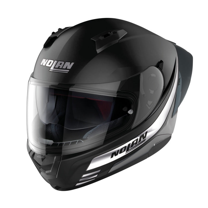 Nolan N60-6 Sport Full Face Outset Helmet – Flat Black/White XS
