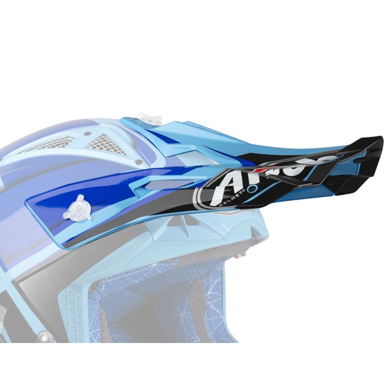 Airoh Aviator 2.2 Replacement Peak – Check Blue