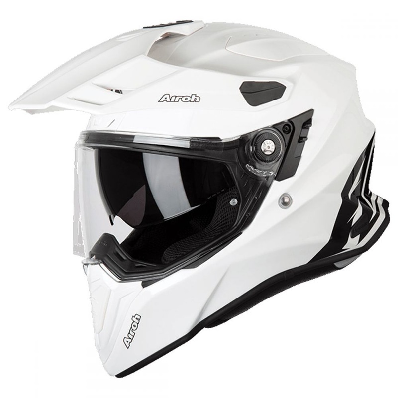 Airoh Commander Helmet – White Gloss S