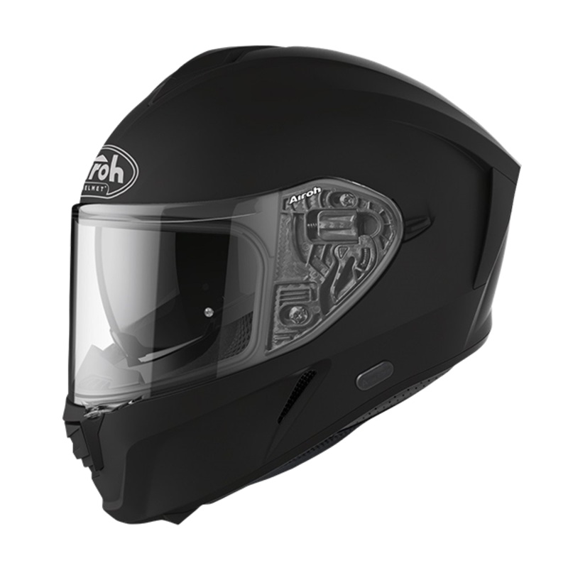 Airoh Spark Motorcycle Helmet –  Solid Matte Black XS