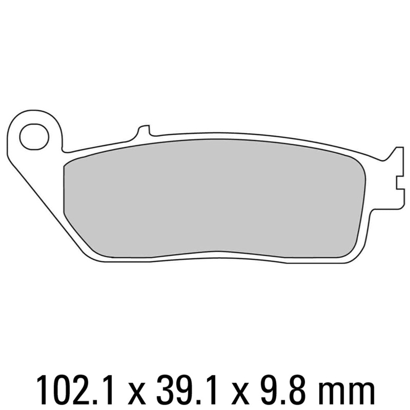 FERODO Brake Disc Pad Set – FDB664 ST