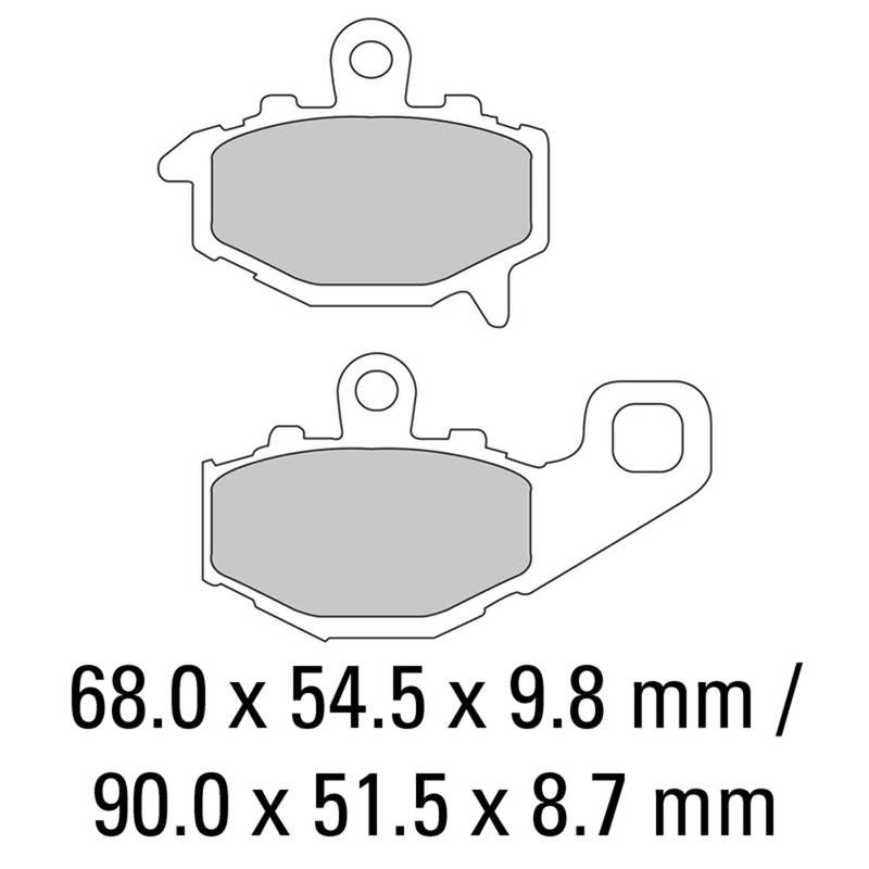 FERODO Brake Pad Set – FDB2012 ST