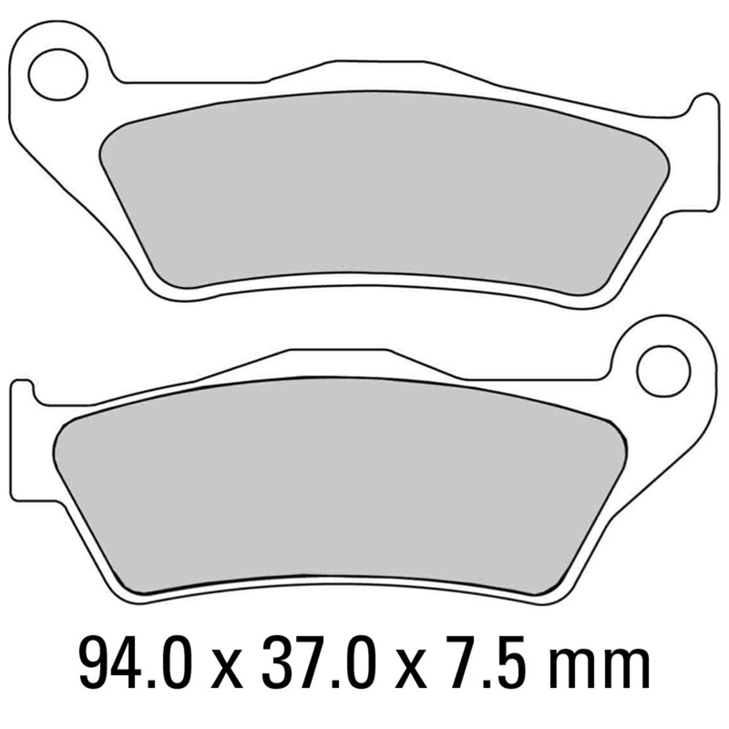 FERODO SinterGrip Racing Brake Pad Set – FDB2018  ZR