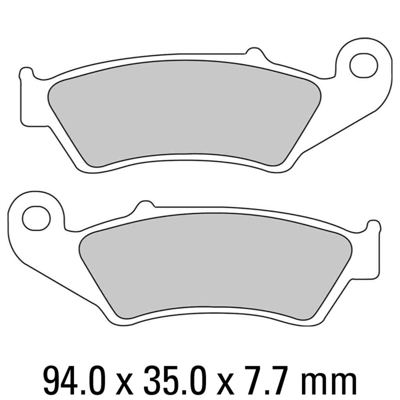 FERODO SinterGrip Racing Brake Pad Set – FDB892 ZR