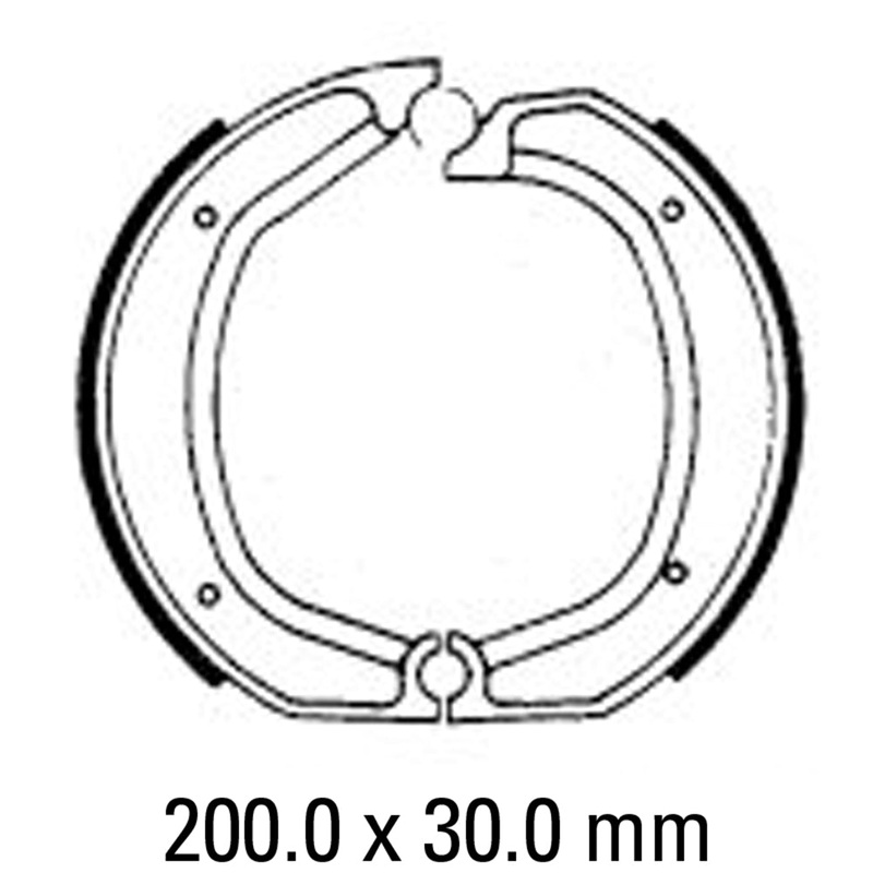 FERODO Brake Shoe Set – FSB700