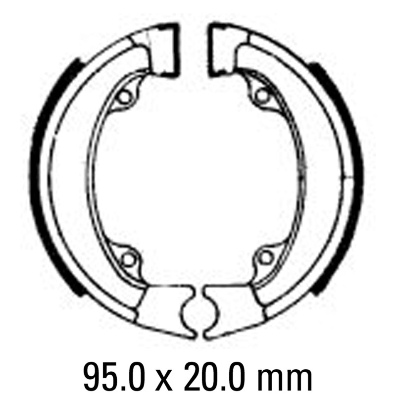FERODO Brake Shoe Set – FSB703
