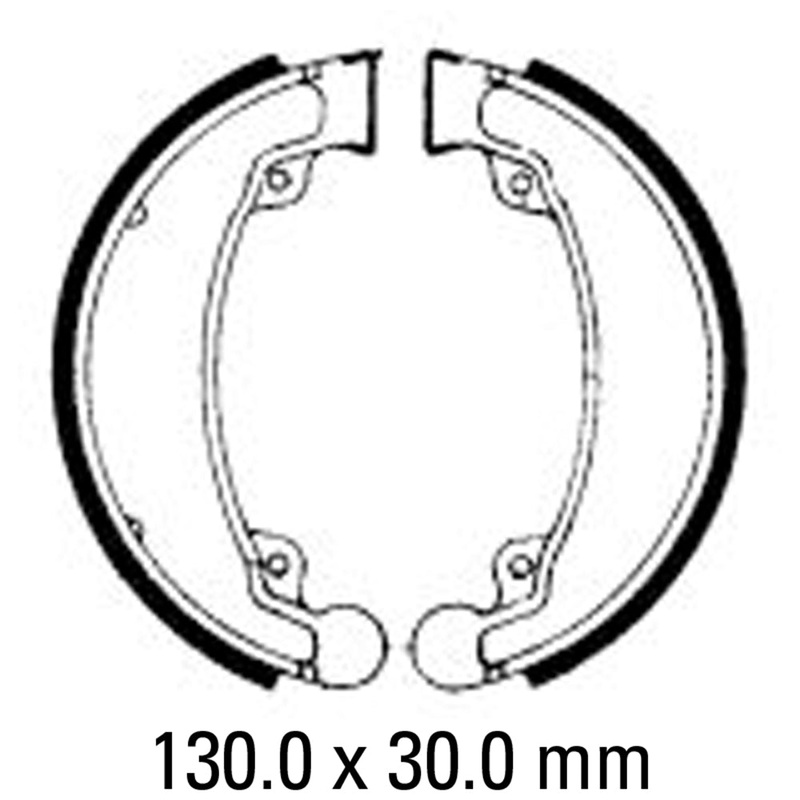 FERODO Brake Shoe Set – FSB706