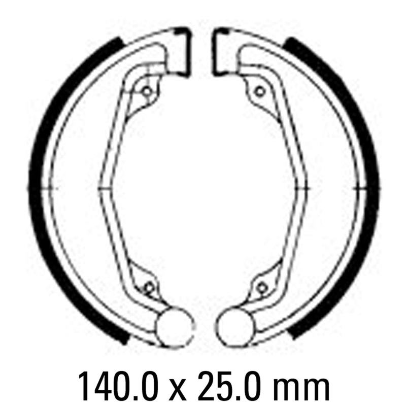 FERODO Brake Shoe Set – FSB707