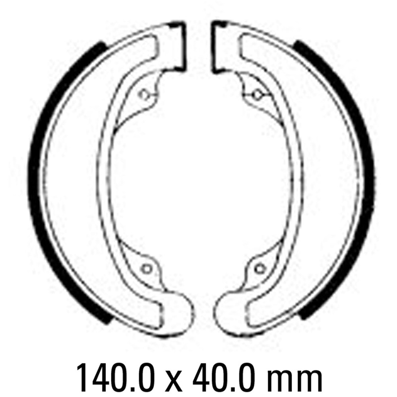 FERODO Brake Shoe Set – FSB708