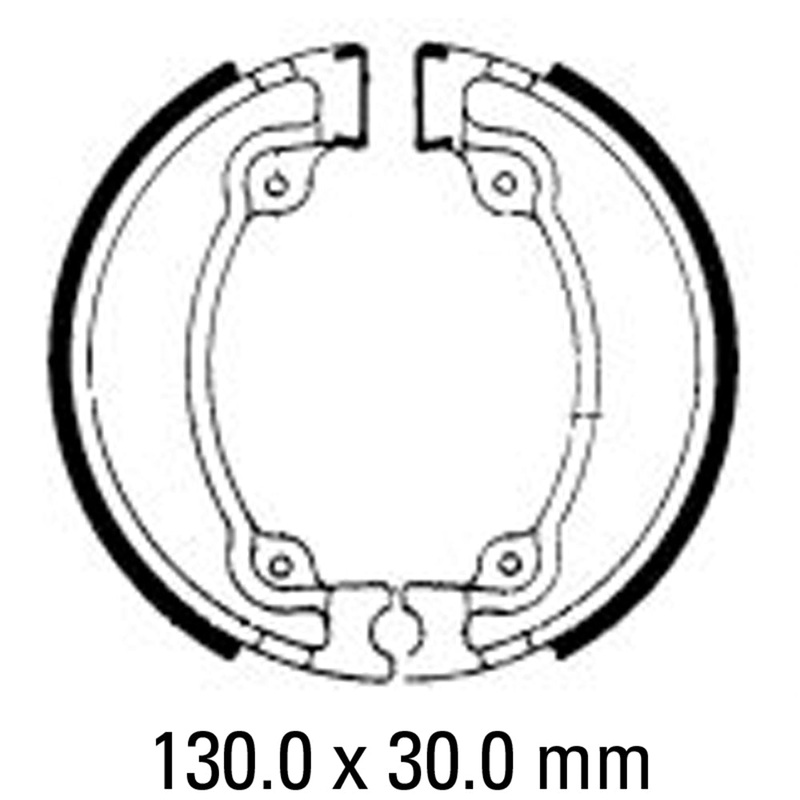 FERODO Brake Shoe Set – FSB709