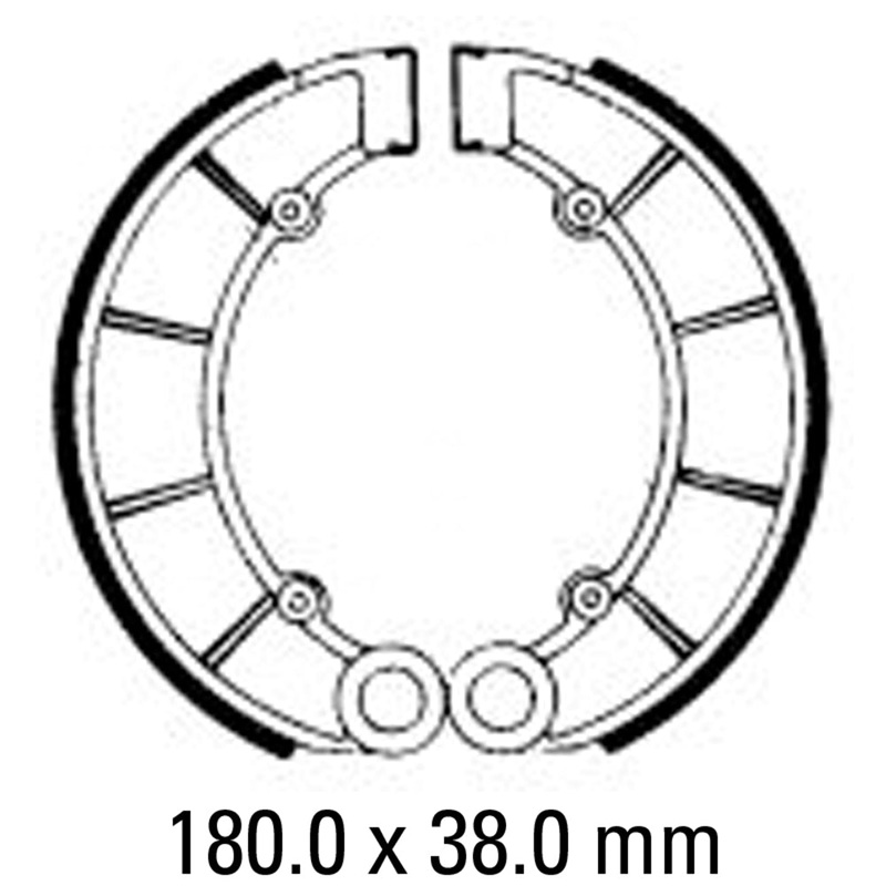 FERODO Brake Shoe Set – FSB710
