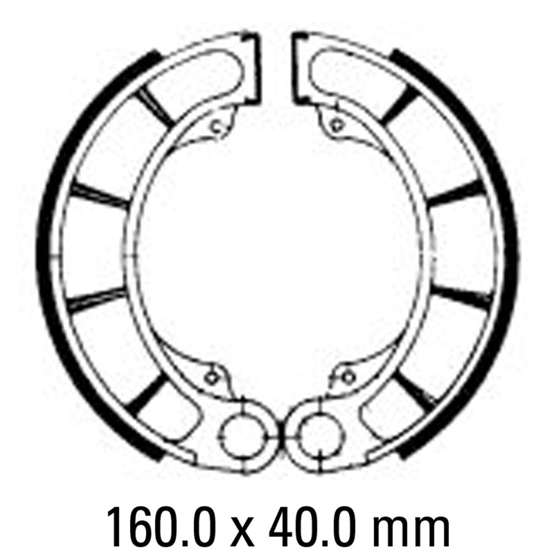 FERODO Brake Shoe Set – FSB711