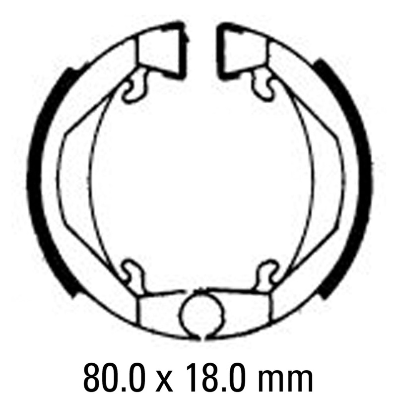 FERODO Brake Shoe Set – FSB712