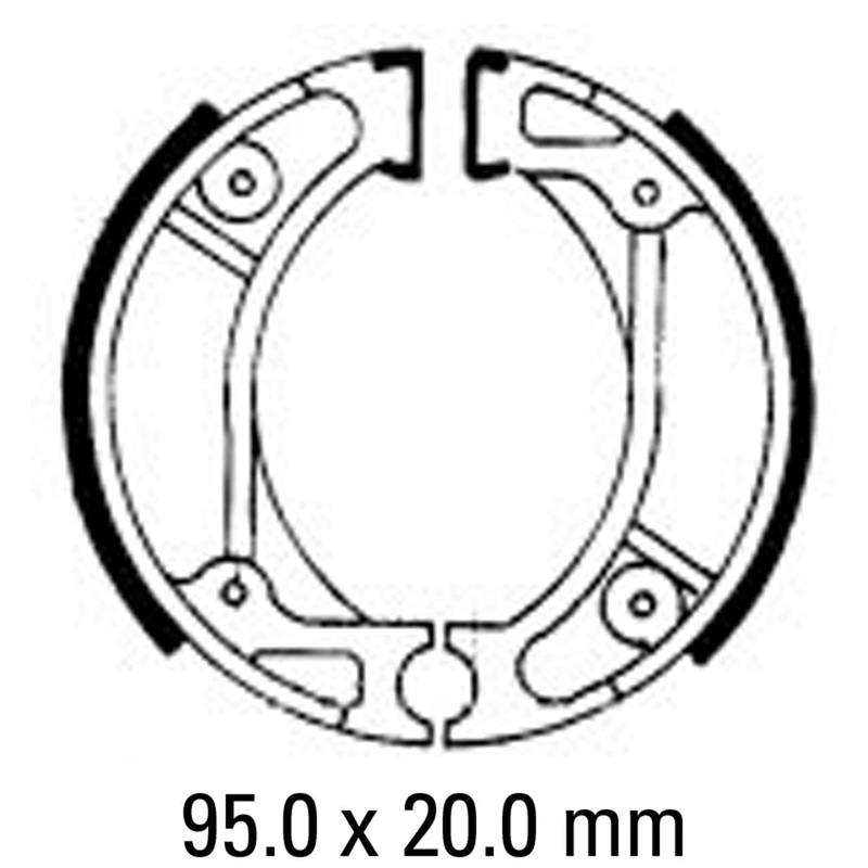 FERODO Brake Shoe Set – FSB714