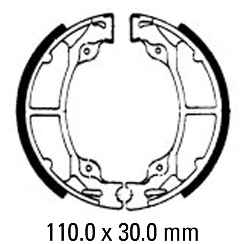 FERODO Brake Shoe Set – FSB716