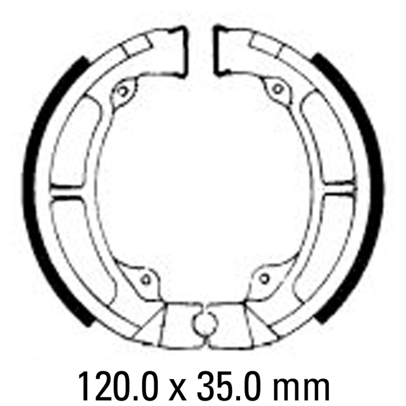 FERODO Brake Shoe Set – FSB717