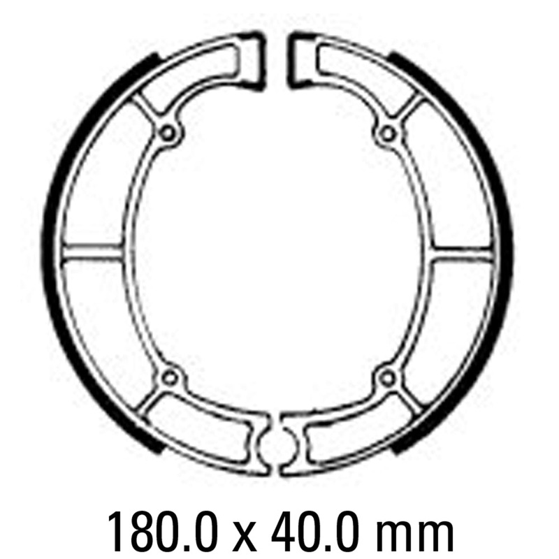 FERODO Brake Shoe Set – FSB719