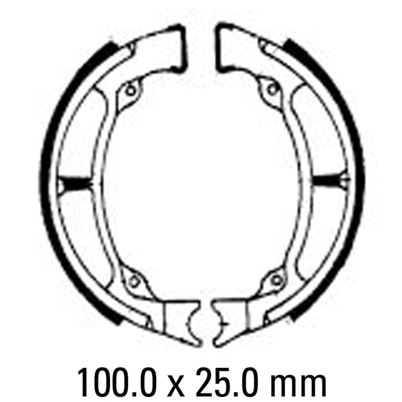 FERODO Brake Shoe Set – FSB720