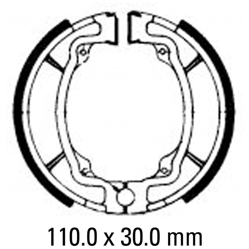 FERODO Brake Shoe Set – FSB722