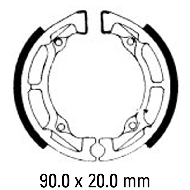 FERODO Brake Shoe Set – FSB726