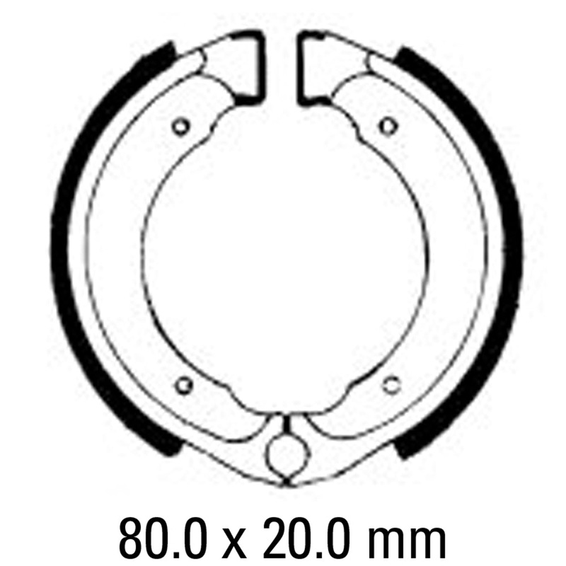 FERODO Brake Shoe Set – FSB727
