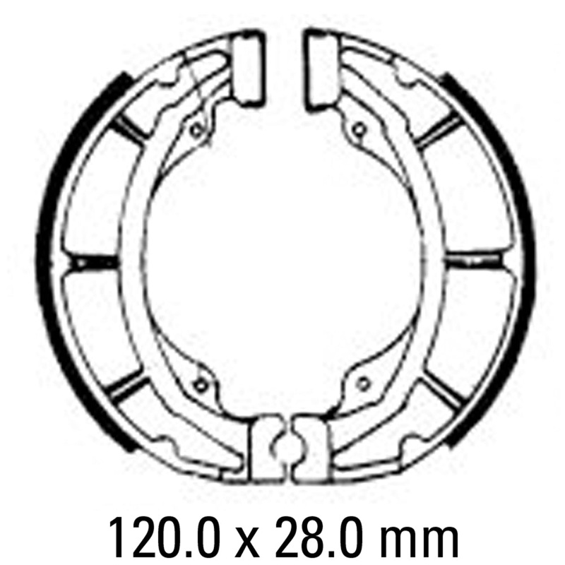 FERODO Brake Shoe Set – FSB728