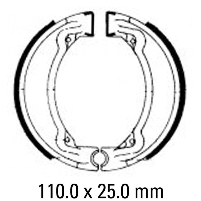 FERODO Brake Shoe Set – FSB732