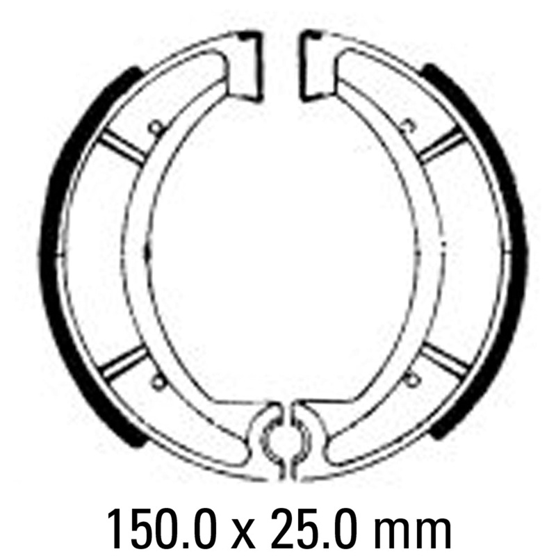 FERODO Brake Shoe Set – FSB734
