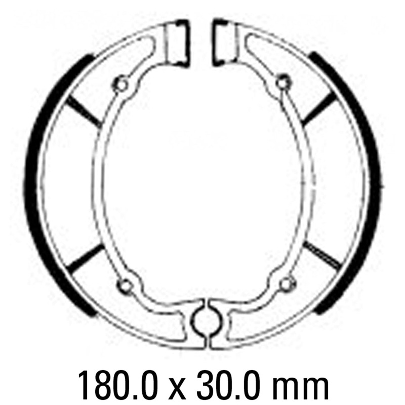 FERODO Brake Shoe Set – FSB735