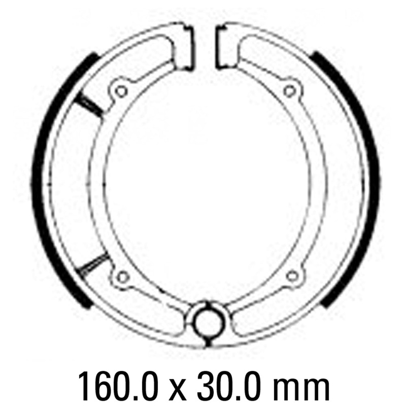 FERODO Brake Shoe Set – FSB736