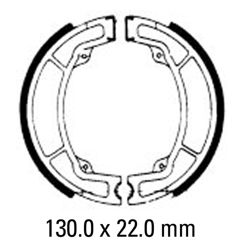 FERODO Brake Shoe Set – FSB737