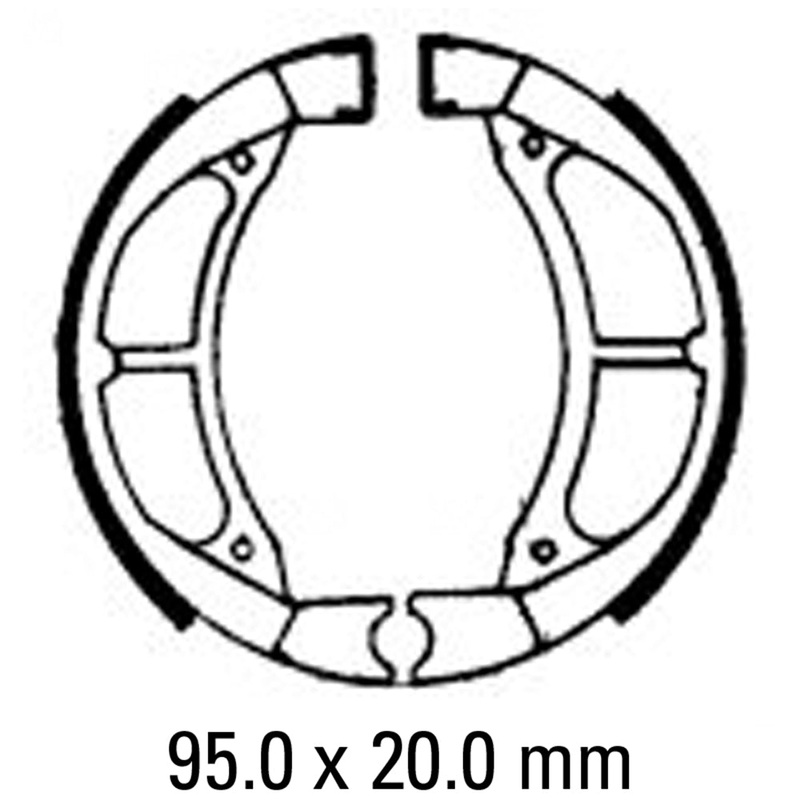 FERODO Brake Shoe Set – FSB739