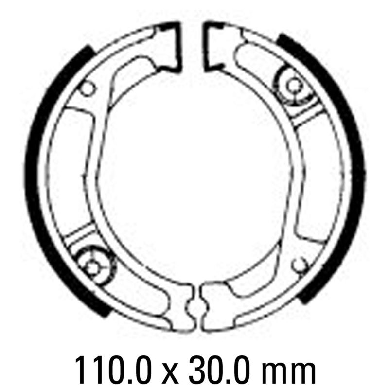 FERODO Brake Shoe Set – FSB740