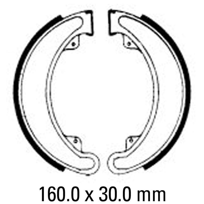 FERODO Brake Shoe Set – FSB742